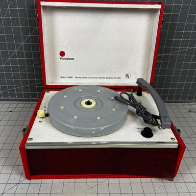 Vintage Westinghouse Record Player