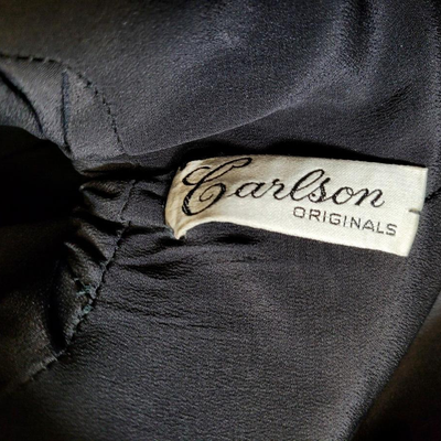 Vintage Carlson Originals Women's Jacket w/ Matching Skirt Fur Trim 