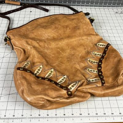 A.S. 98 Leather Hobo Bag 