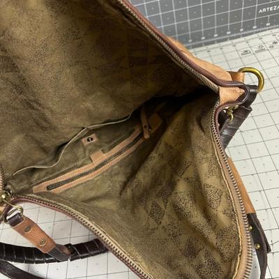 A.S. 98 Leather Hobo Bag 