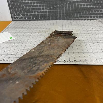 Antique Cross Cut Saw
