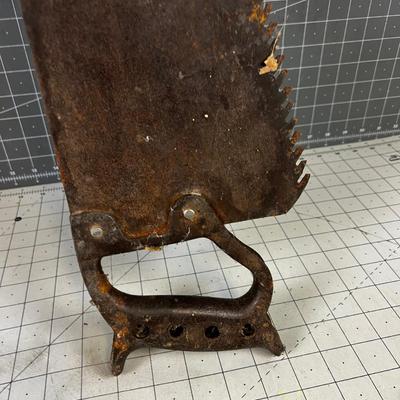 Antique Cross Cut Saw