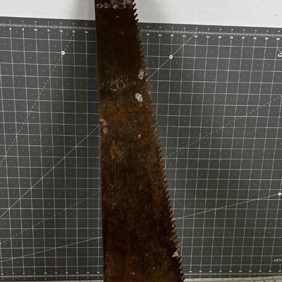 Antique Cross Cut Saw