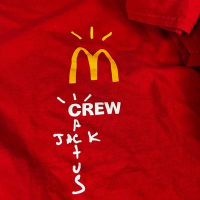 (2) McDonalds Cactus Jack Crew 