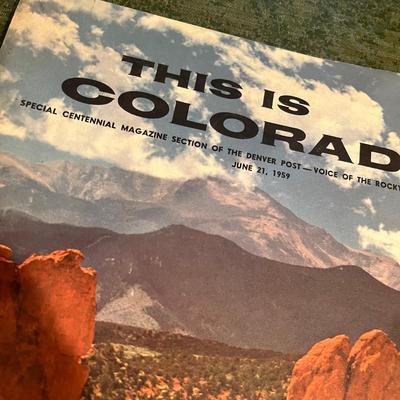 Rush to the Rockies 1959 Centennial Books