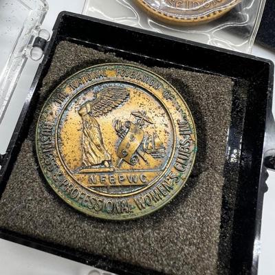 Vintage Mardi Gras Memorabilia Coins Collection