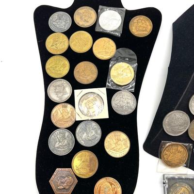 Vintage Mardi Gras Memorabilia Coins Collection