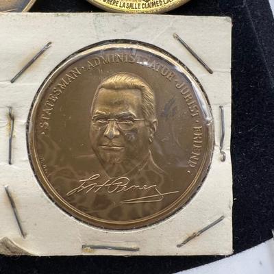 Vintage Mardi Gras Memorabilia Coins Collection