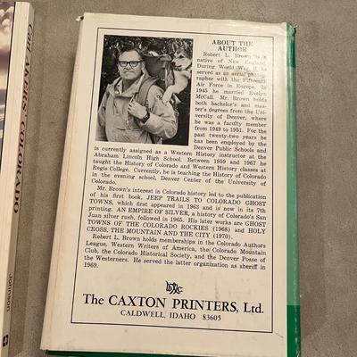 Colorado History books