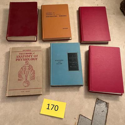 Lot of medical books