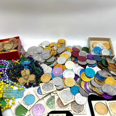 Vintage New Orleans Doubloon lot & More