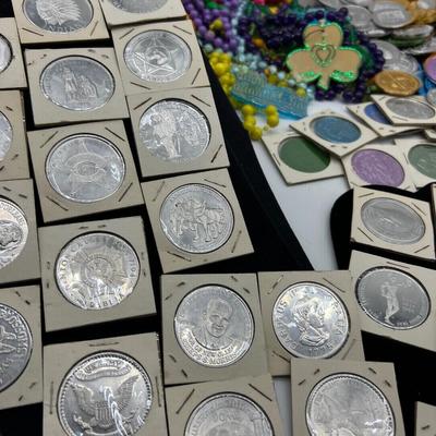 Vintage New Orleans Doubloon lot & More