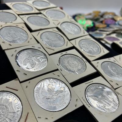 Vintage New Orleans Doubloon lot & More