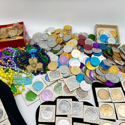 Vintage New Orleans Doubloon lot & More