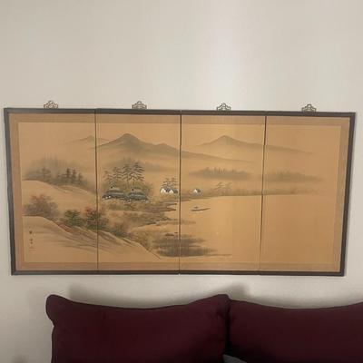 JAPANESE PANEL ART