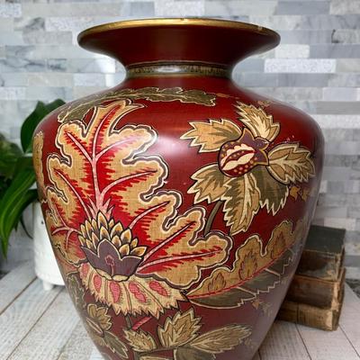 Anct king vase by linens and things