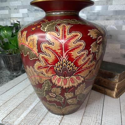 Anct king vase by linens and things