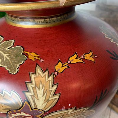 Anct king vase by linens and things