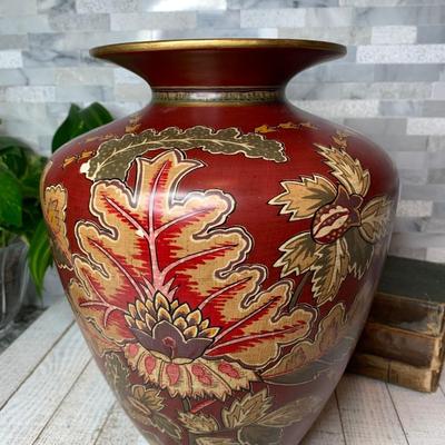 Anct king vase by linens and things