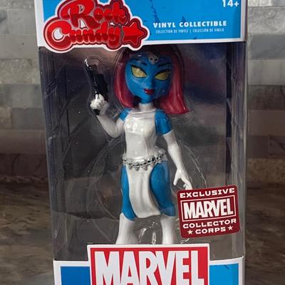 Funko Marvel Rock Candy Mystique Vinyl Figure