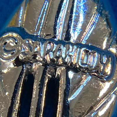 SHINY SILVERTONE LEAF PIN BY SARAH COVENTRY 
