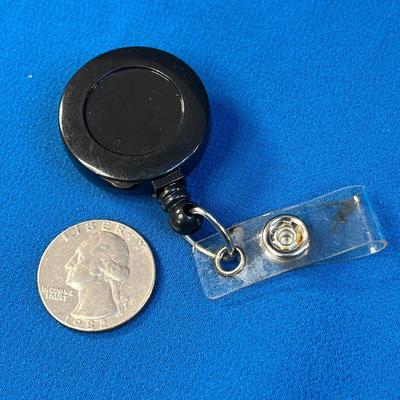 RETRACTABLE BELT CLIP BADGE FOB NICE SPRING ACTION