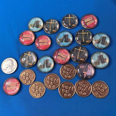 LDS â€˜60â€™s PRIMARY BANDALO BADGE EMBLEMS 23 COUNT