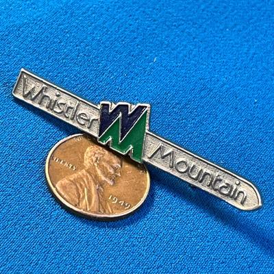 ENAMELED WHISTLER MOUNTAIN PIN