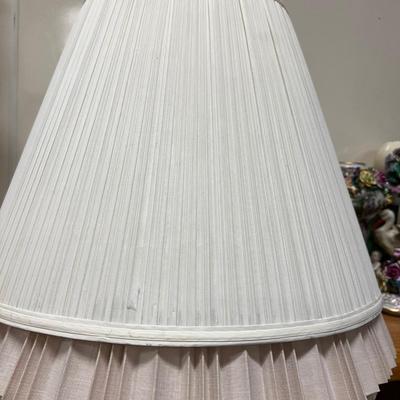 3 Brass Lamps with Shades