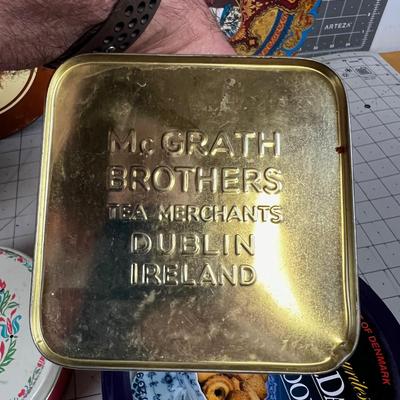 Vintage TINS (6) Lot