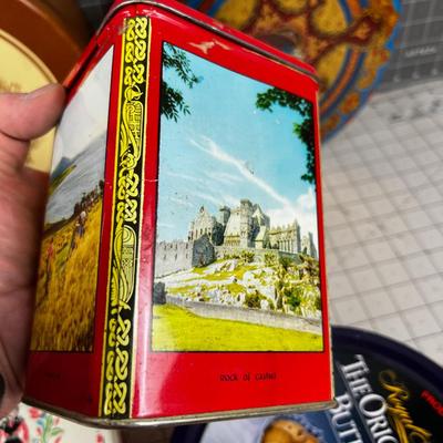 Vintage TINS (6) Lot
