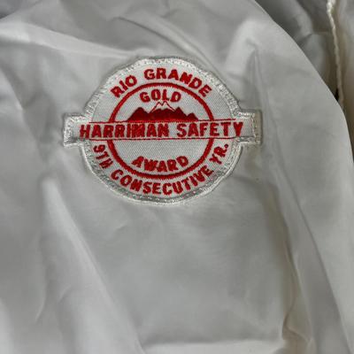 2 VINTAGE Rio Grand Rail Road Wind Breaker 