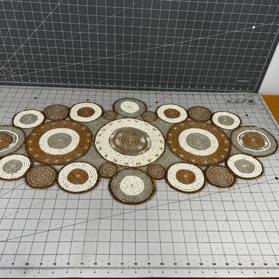 Beaded Table Runner