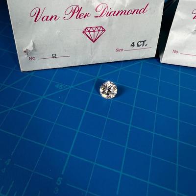 3 total -  Van Pleu Pler  ? Diamonds - (2) 2 Karats and (1) 4 K