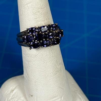 Purple Cut Stones 