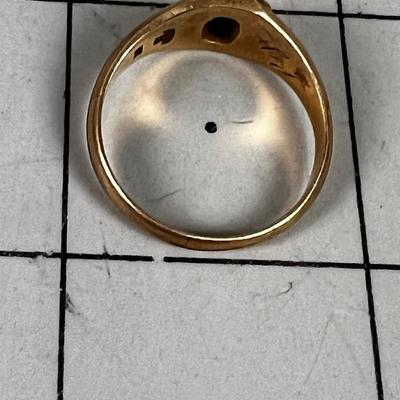 High School Class Ring 1921, 10k