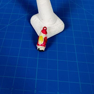 Vintage Santa Claus Pendant, Plastic