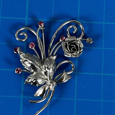 1 Vintage Sterling Silver Signed Bold Boyd PIN BROOCH