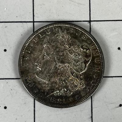 1881 O Morgan Silver Dollar 