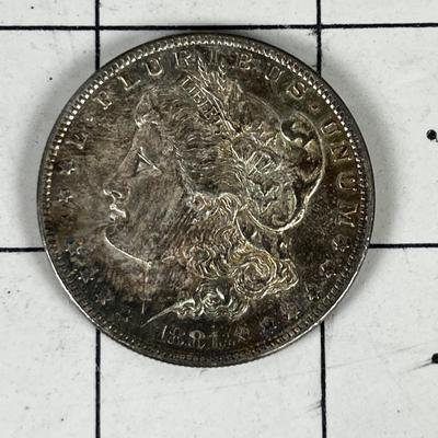 1881 O Morgan Silver Dollar 