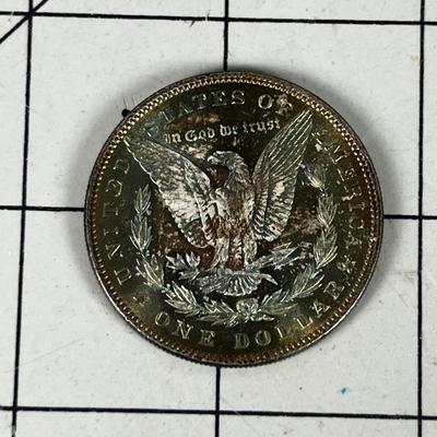 1887 P Morgan Silver Dollar, No Mint Mark 