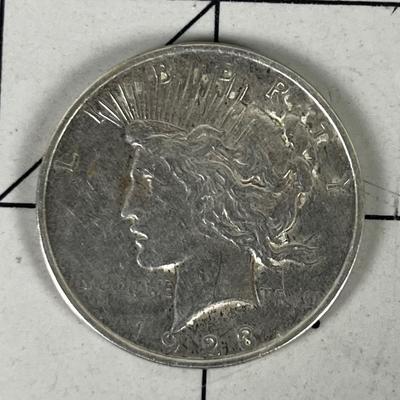 1923 Silver Peace Dollar 