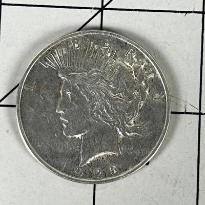 1923 Silver Peace Dollar 