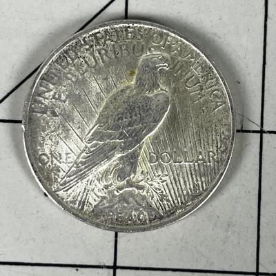 1923 Silver Peace Dollar 