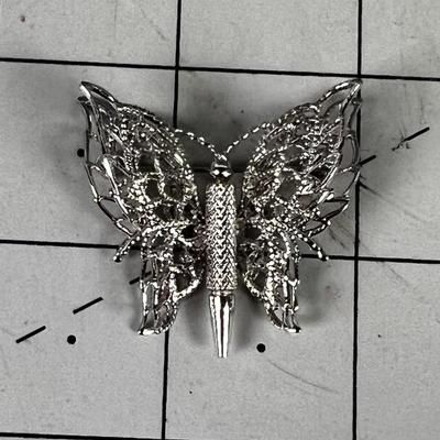 Monet Butterfly Pin 