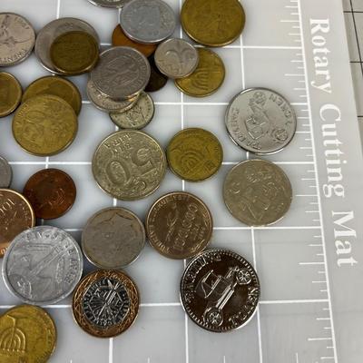 Collection of Foreign Coins & Tokens