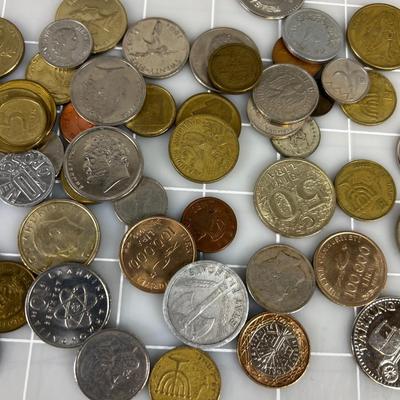 Collection of Foreign Coins & Tokens