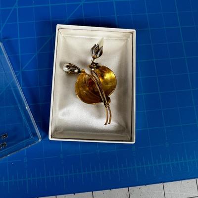 Vintage MCM Pin Made in Spain