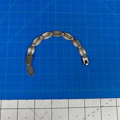 Sterling Silver Forget Me Not Bracelet