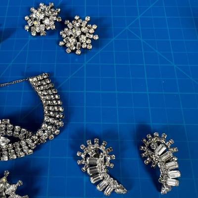 Several Set of Earrings, A Bracelet 